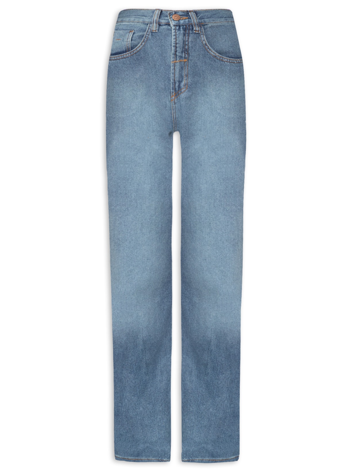 Calça Feminina Jeans Marcada - Azul