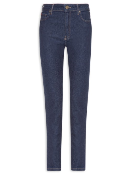 Calça Feminina Jeans Marisa 2 Cigarrete - Azul