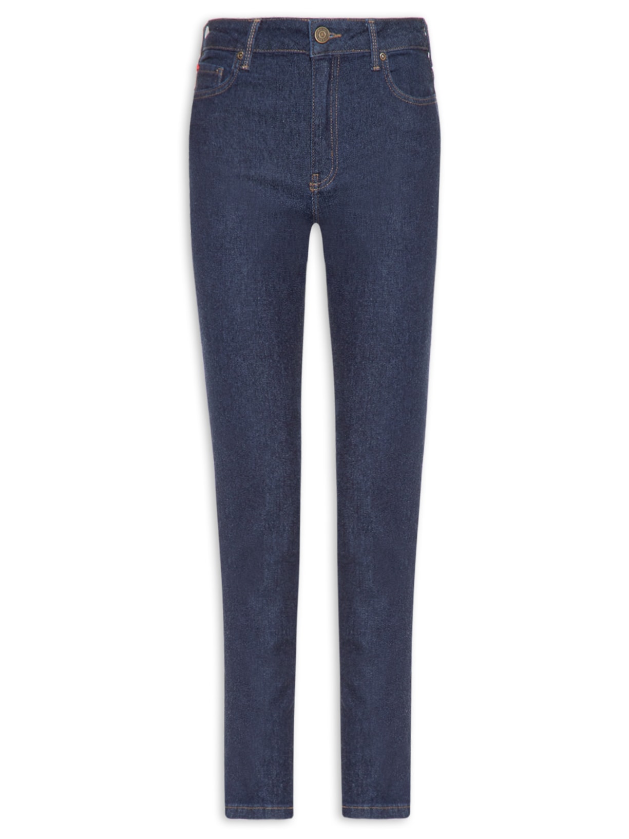 Calça Feminina Jeans Marisa 2 Cigarrete - Azul