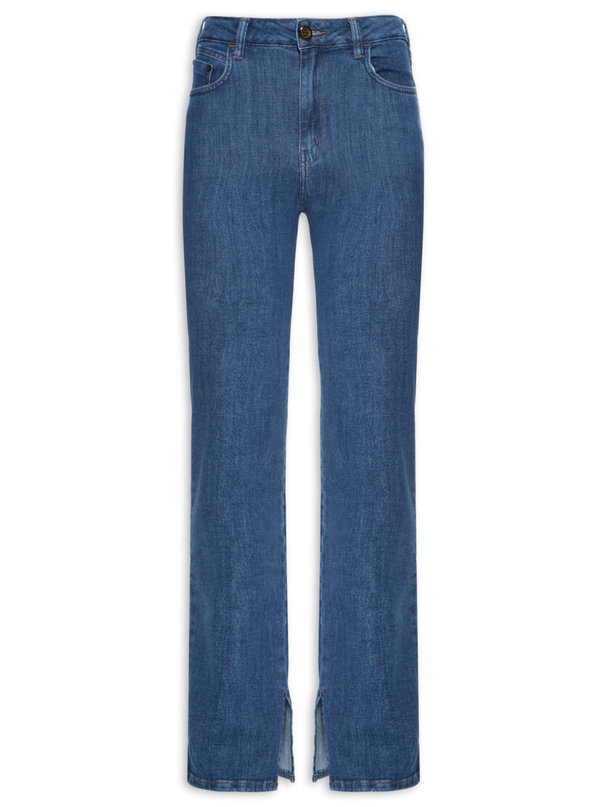 Calça Feminina Jeans Marisa 2 Slim - Azul