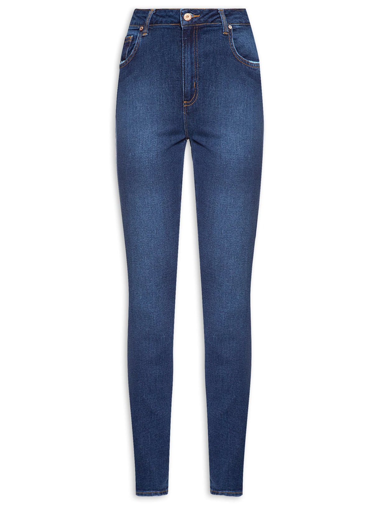 Calça Feminina Jeans Marisa Cigarrete - Azul
