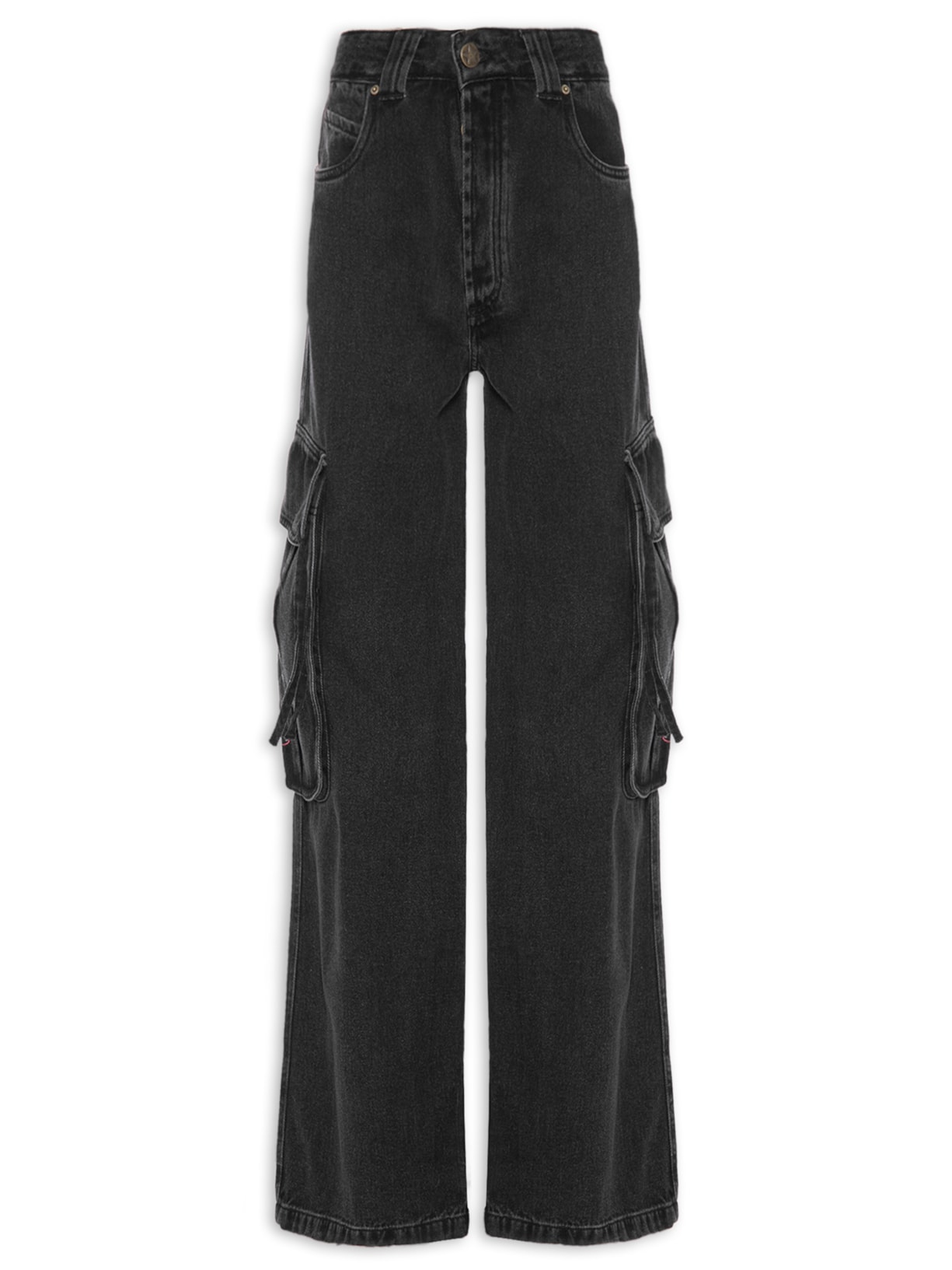 Calça Feminina Jeans Martini - Preto