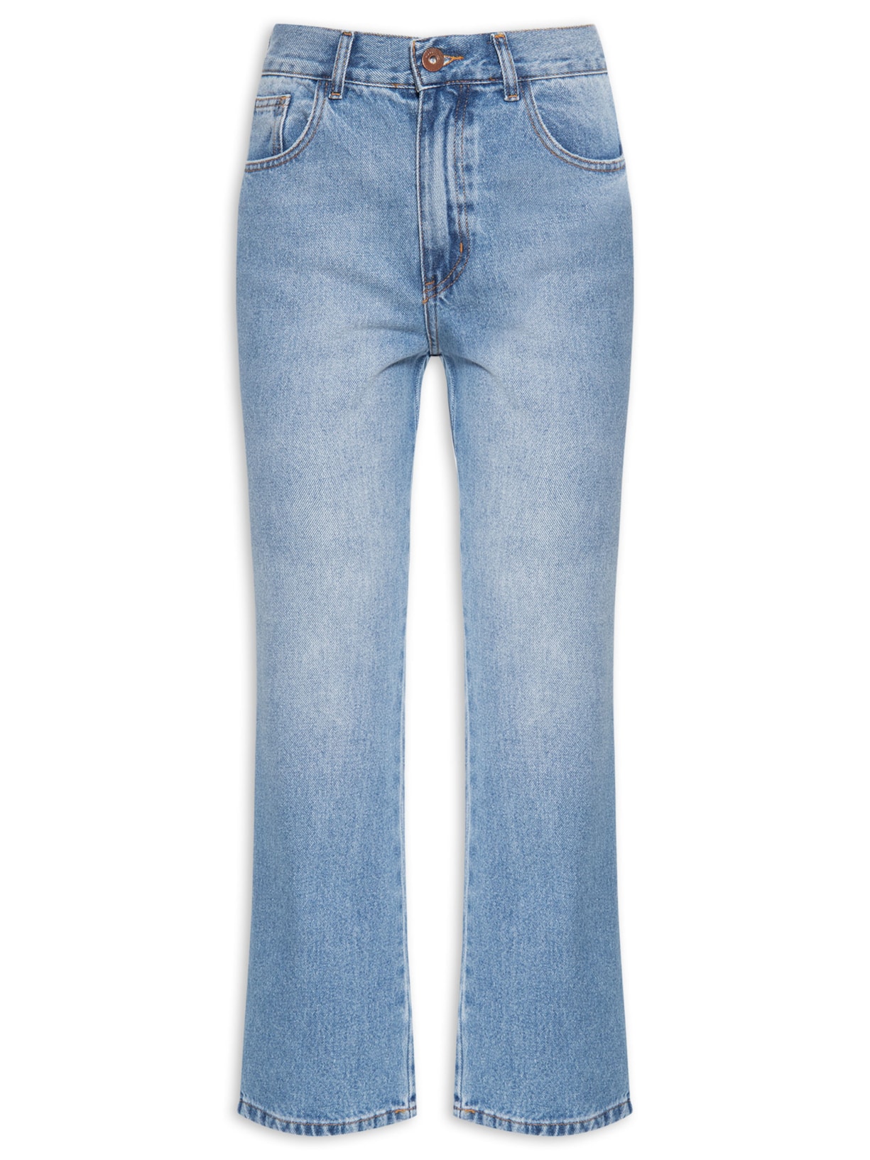 Calça Feminina Jeans Mini Flare Stone - Azul