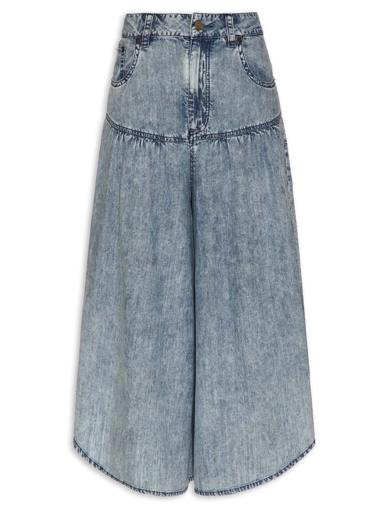 Calça Feminina Jeans Mira - Azul