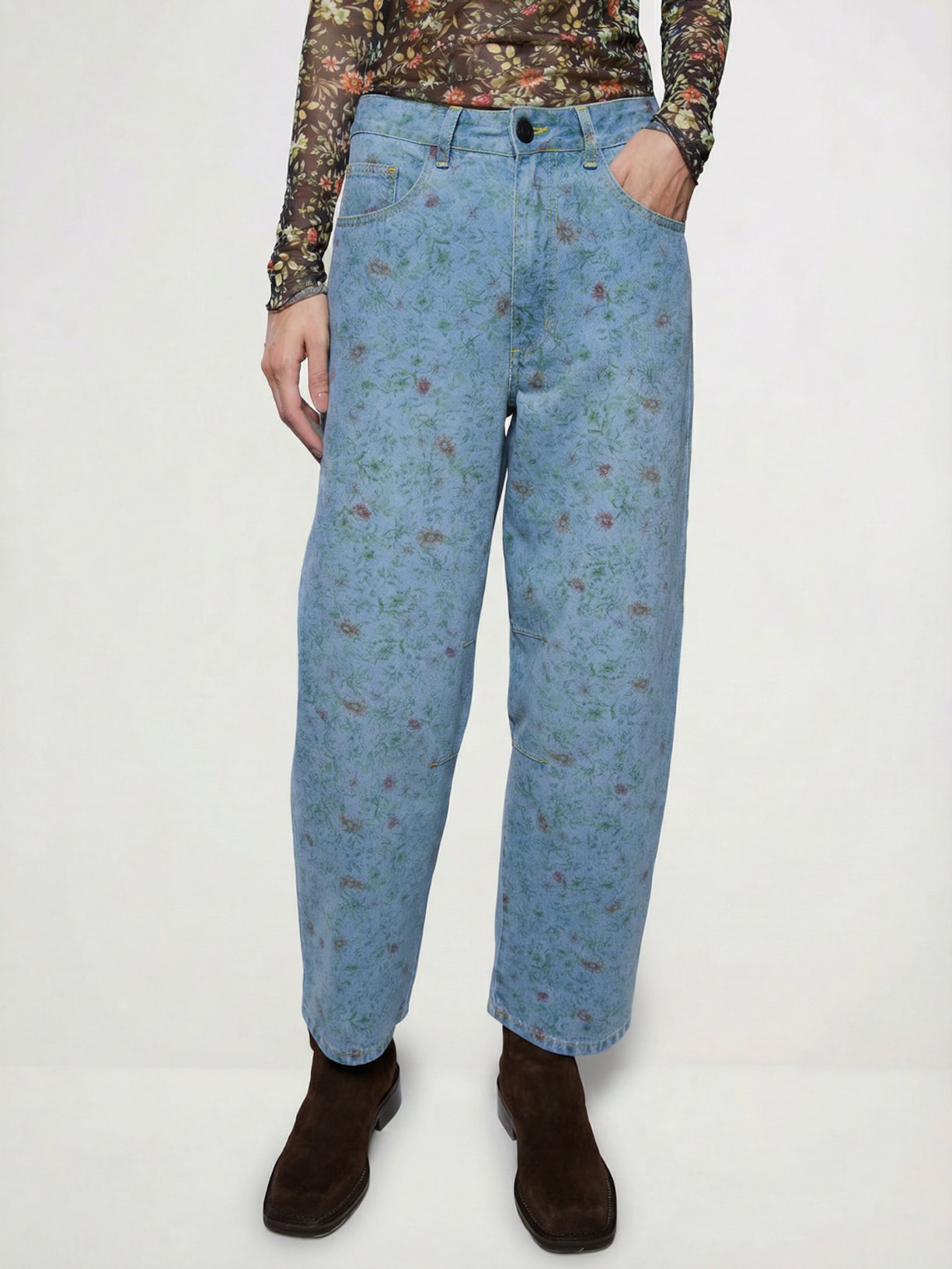 Calça Feminina Jeans Morris I26 Azul Mixed