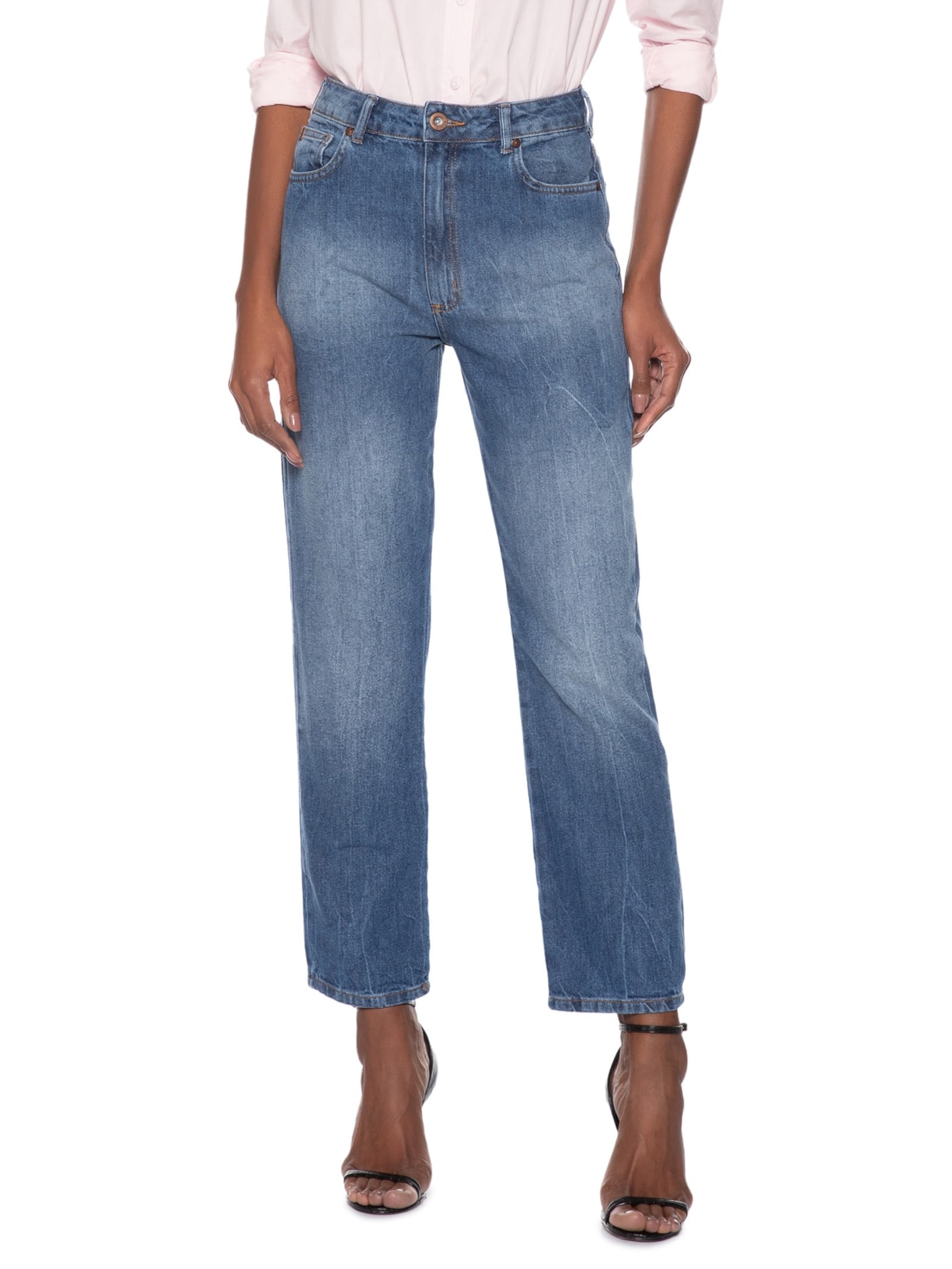 Calça Feminina Jeans Nadia Azul Forum