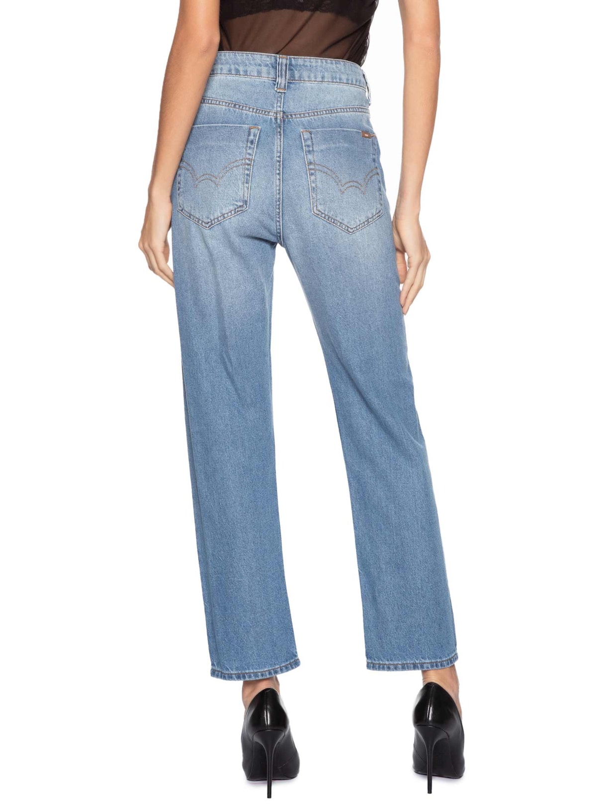 Calça Feminina Jeans Nadia Azul Forum