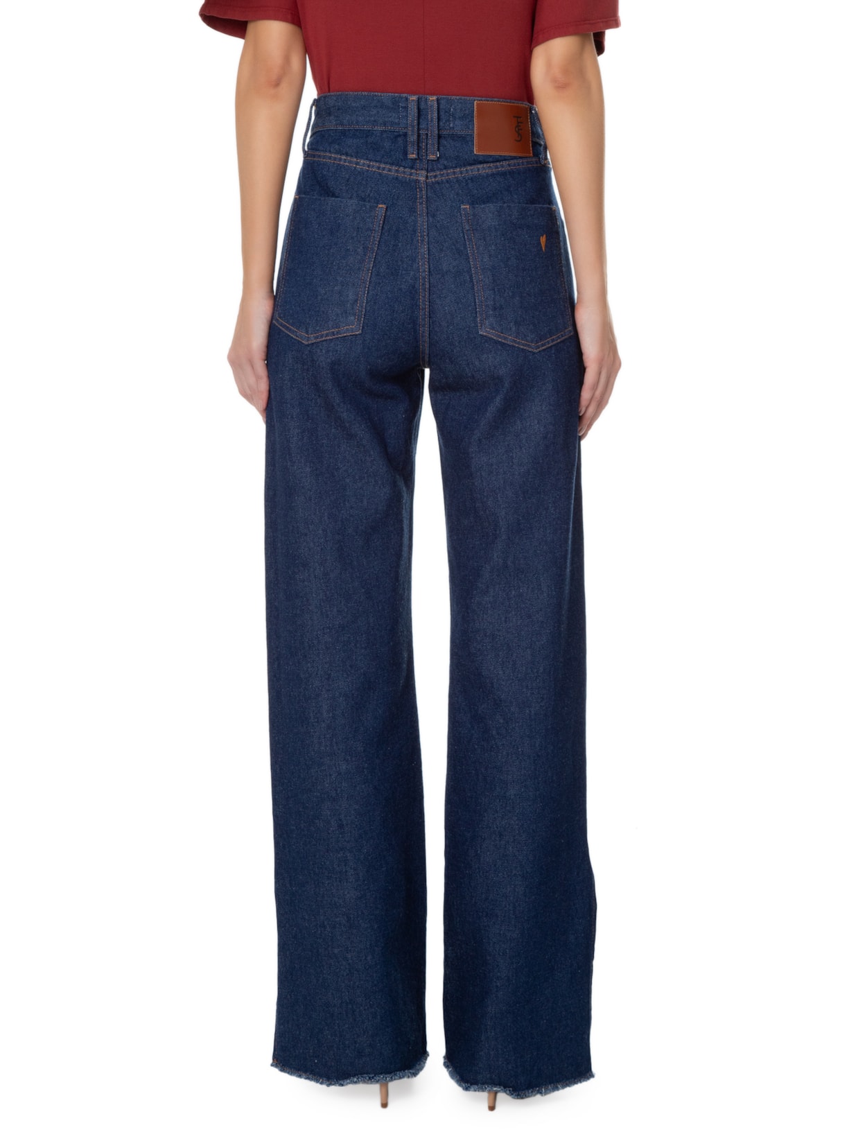 Calça Feminina Jeans Nanda Azul Twenty Four Seven