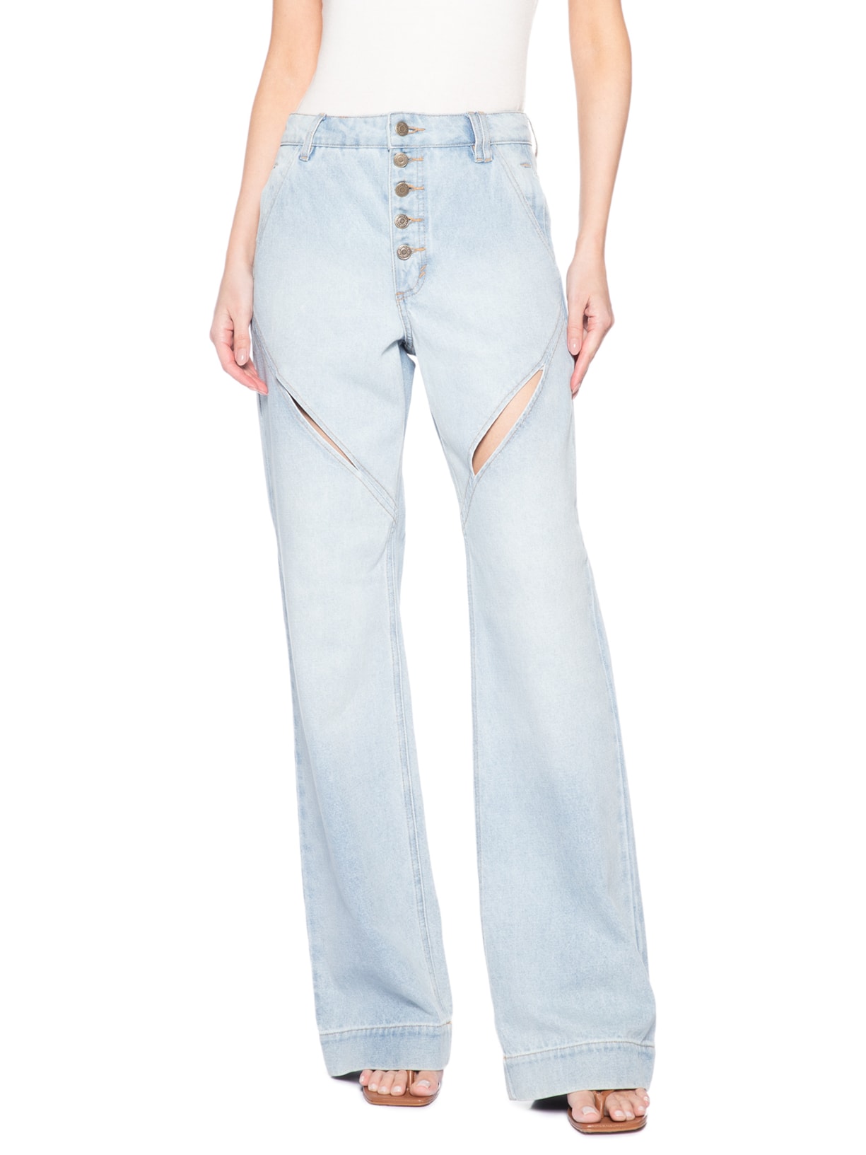 Calça Feminina Jeans Nanda – Azul Nk
