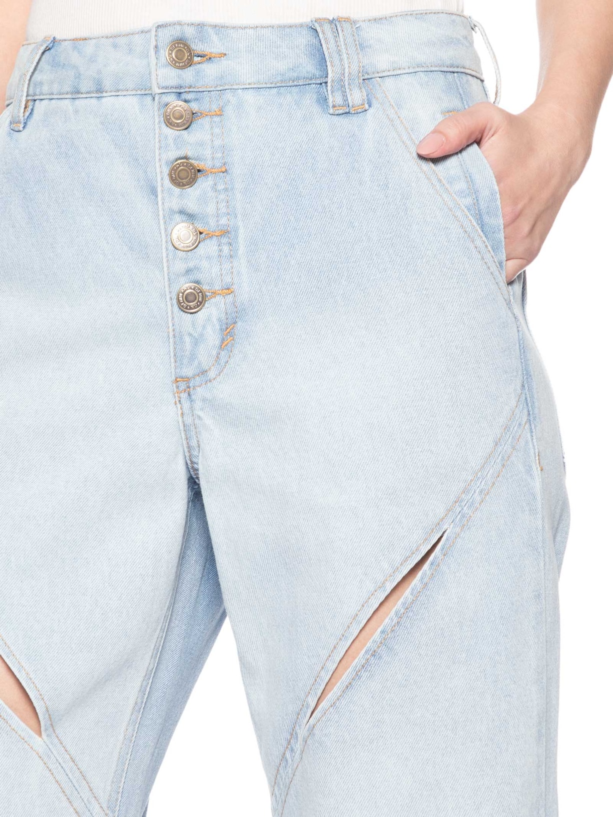 Calça Feminina Jeans Nanda – Azul Nk