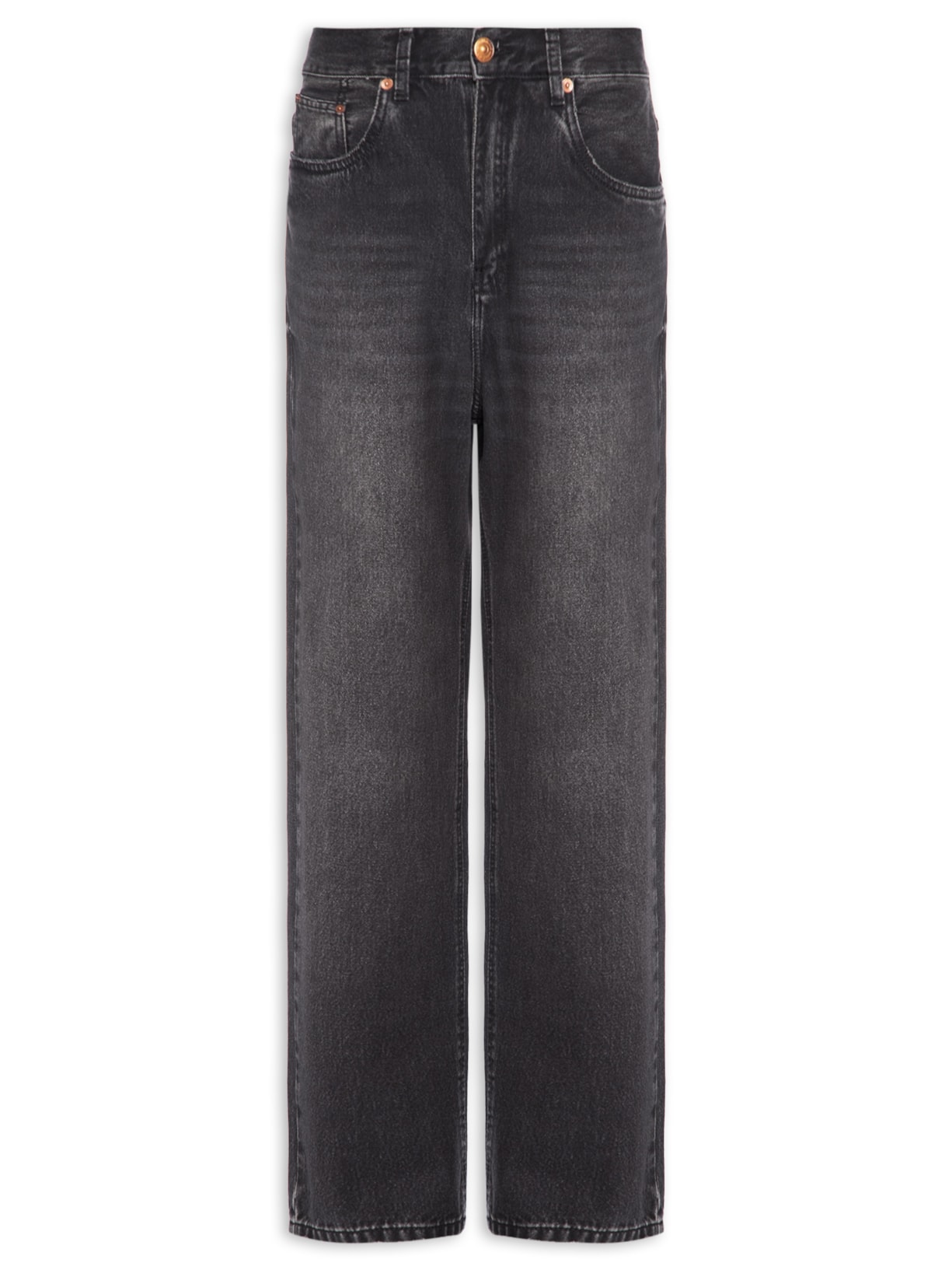 Calça Feminina Jeans Nipper Black - Preto