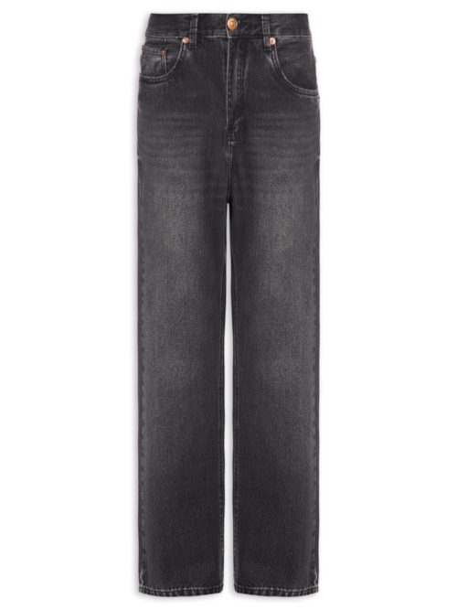 Calça Feminina Jeans Nipper Black - Preto