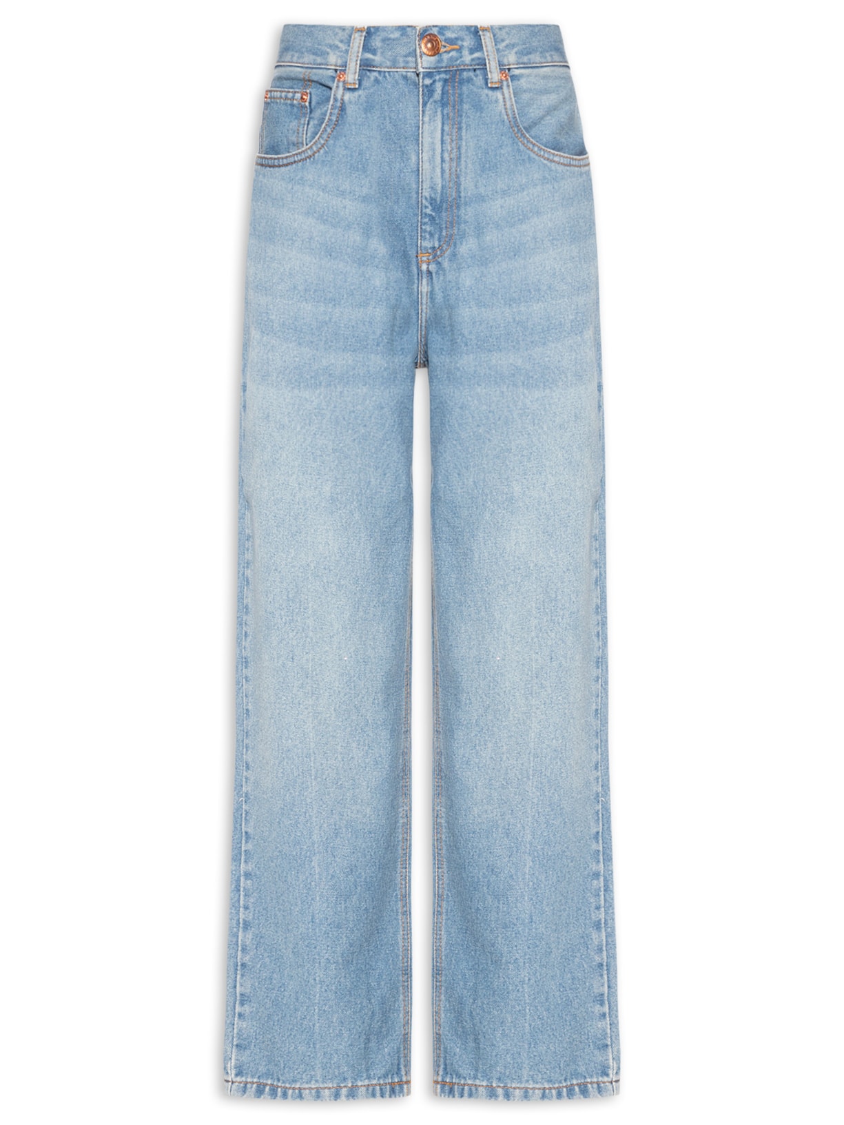 Calça Feminina Jeans Nipper Médio - Azul