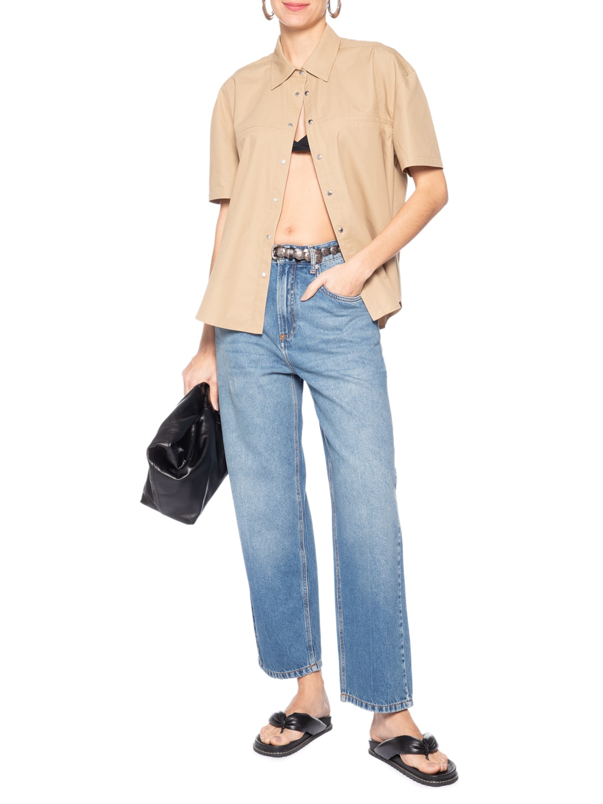 Calça Feminina Jeans Nipper Milão New Basic Azul Animale Jeans