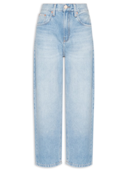 Calça Feminina Jeans Nipper Pence New Basic - Azul