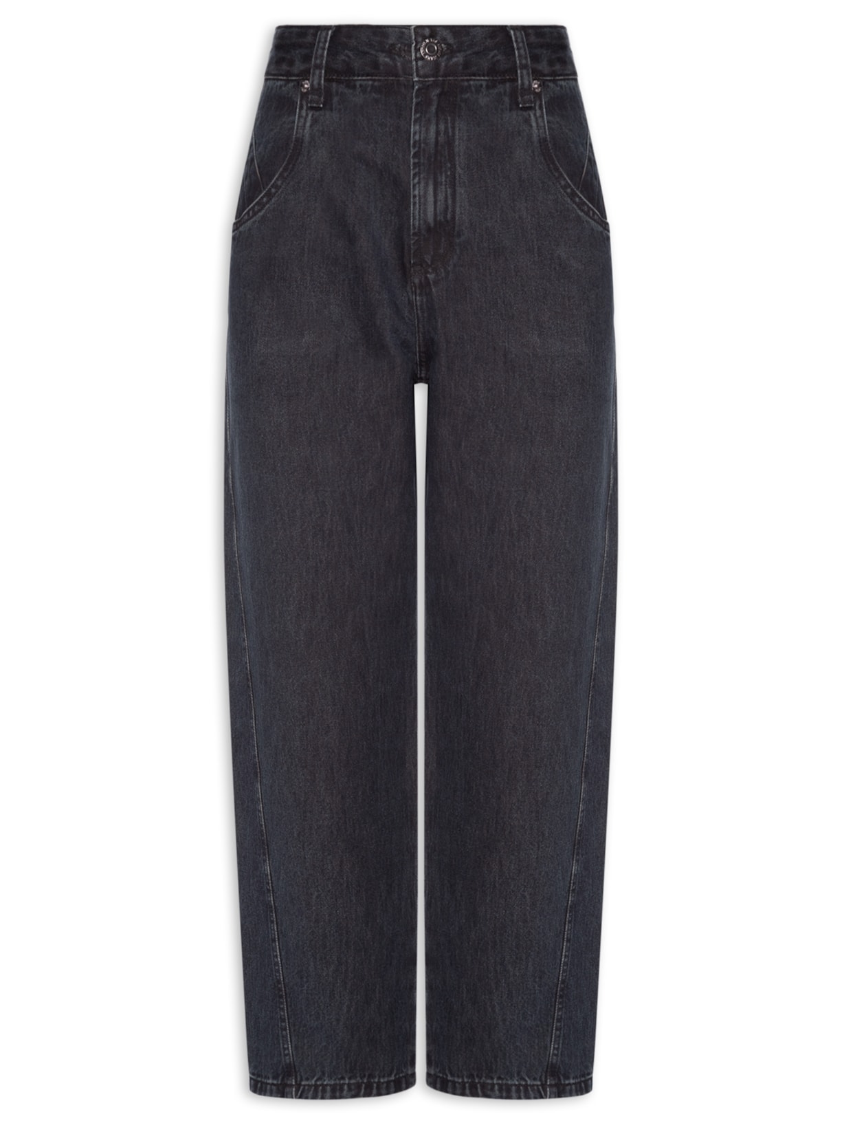 Calça Feminina Jeans Nipper Recorte Azul Animale Jeans