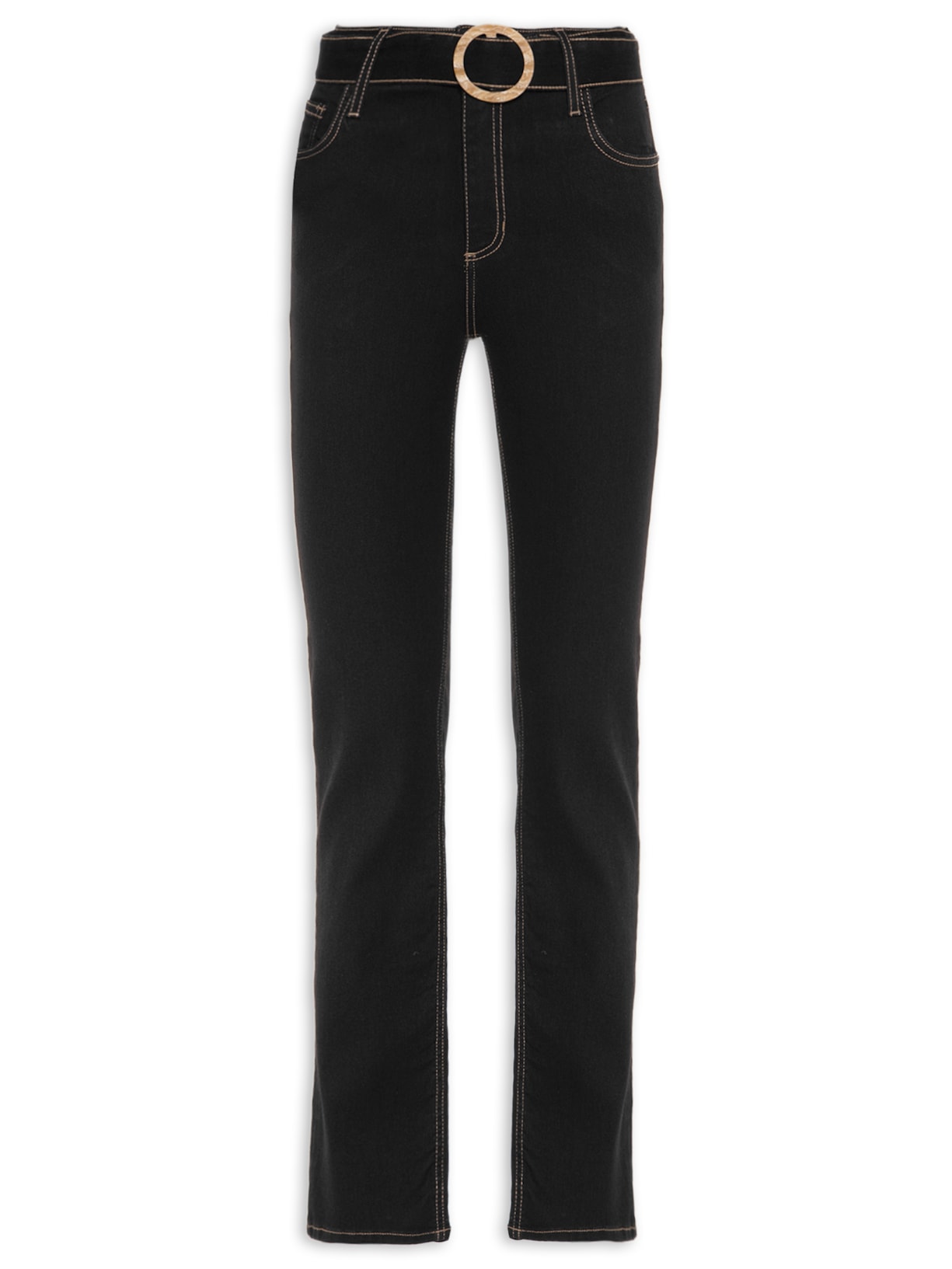 Calça Feminina Jeans Palawan Black - Preto