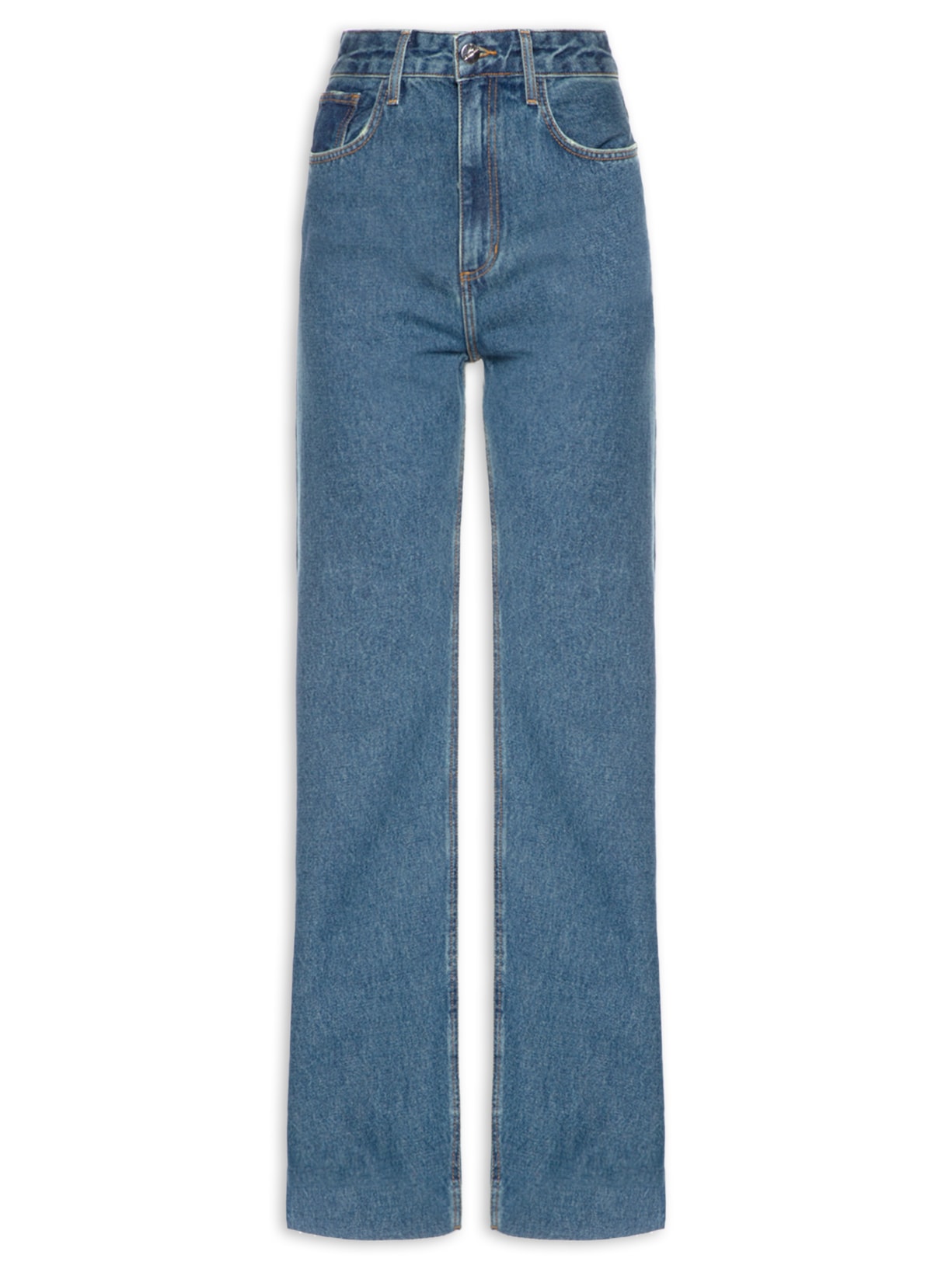Calça Feminina Jeans Pam Vintage - Azul