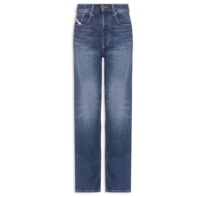 Calça Feminina Jeans Regular 1988 D-ark L.32 Trousers - Azul