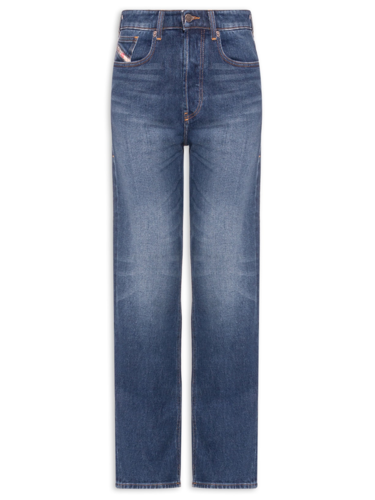 Calça Feminina Jeans Regular 1988 D-ark L.32 Trousers - Azul