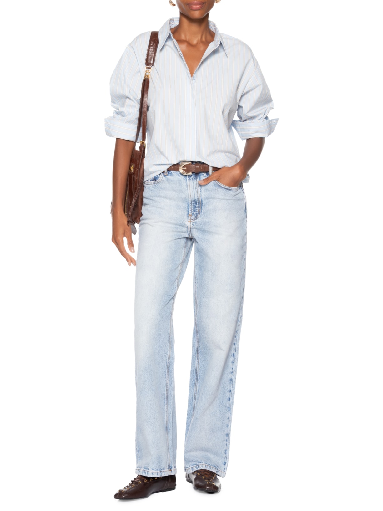 Calça Feminina Jeans Reta 70s Luque - Azul by ANIMALE JEANS