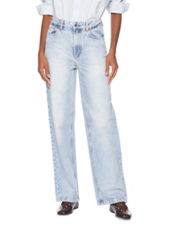 Calça Feminina Jeans Reta 70s Luque - Azul by ANIMALE JEANS