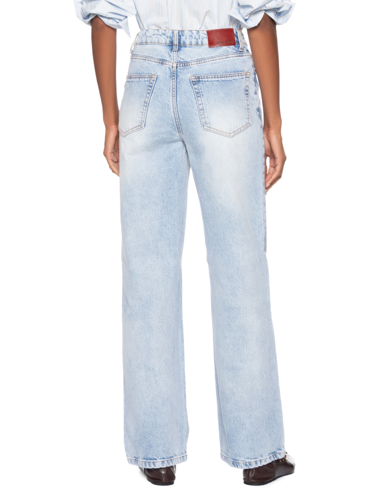 Calça Feminina Jeans Reta 70s Luque - Azul by ANIMALE JEANS