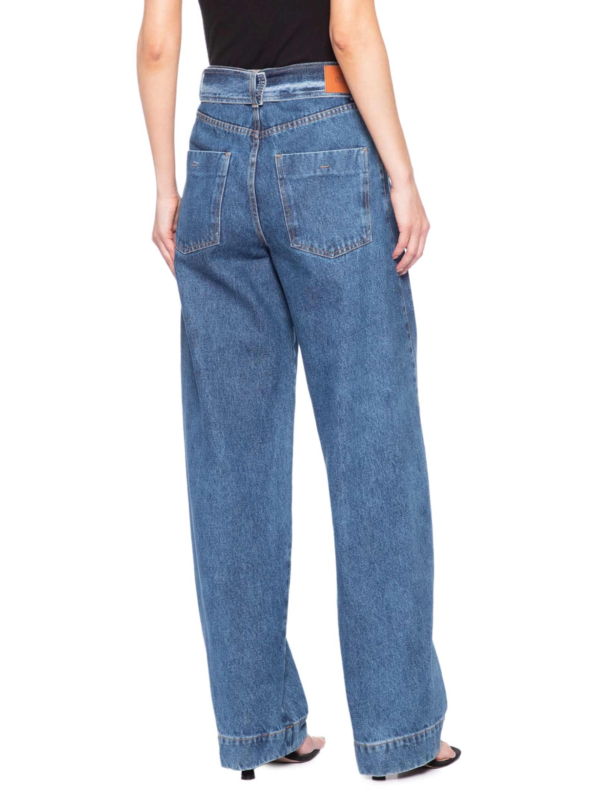 Calça Feminina Jeans River Azul Nk