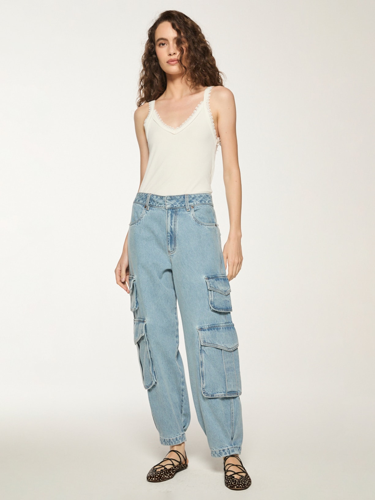 Calça Feminina Jeans Sarah Azul Mixed