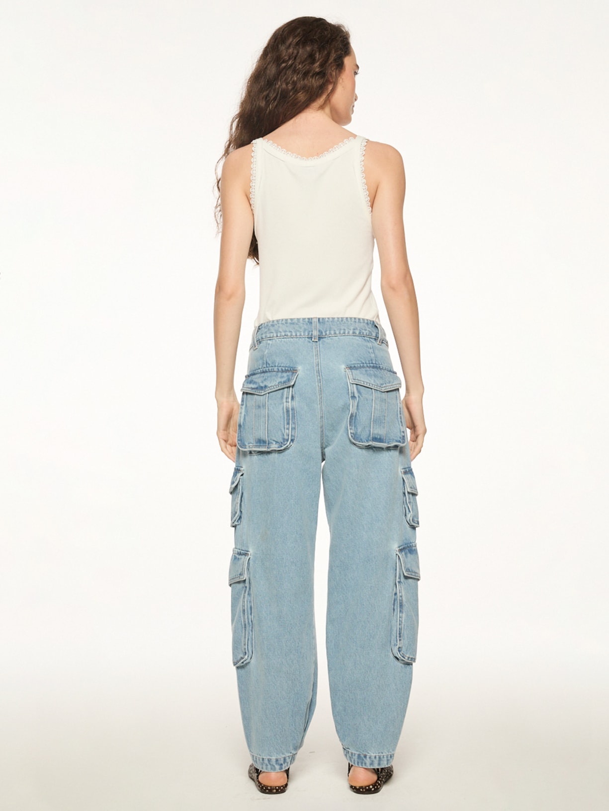 Calça Feminina Jeans Sarah Azul Mixed