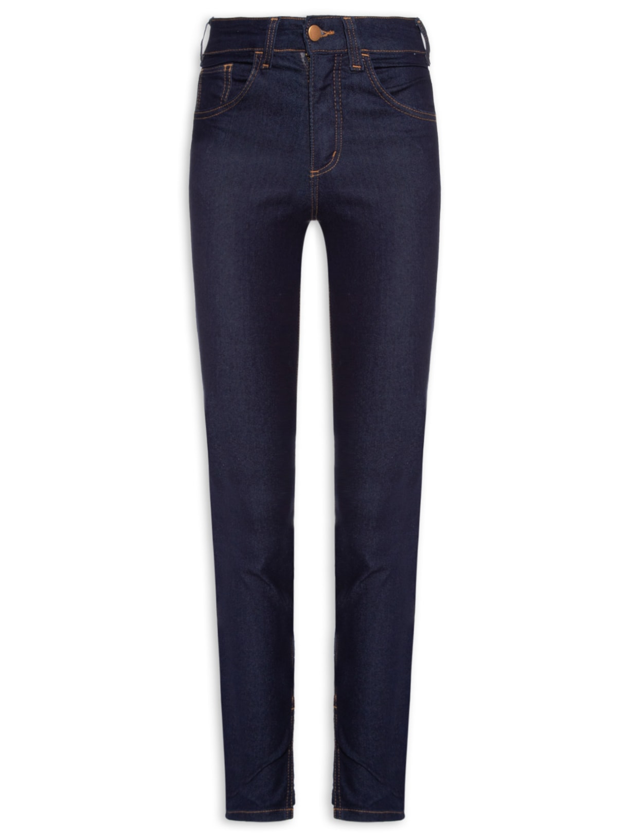 Calça Feminina Jeans Skinny Azul Basiq