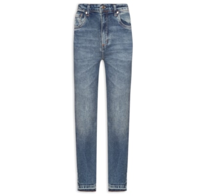 Calça Feminina Jeans Skinny Basic - Azul