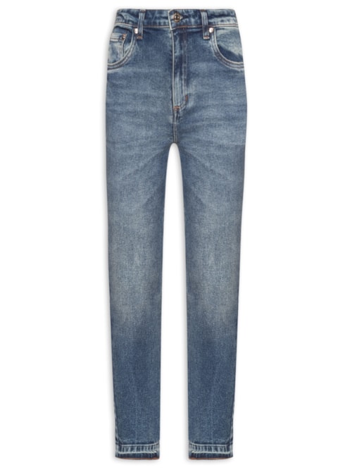 Calça Feminina Jeans Skinny Basic - Azul