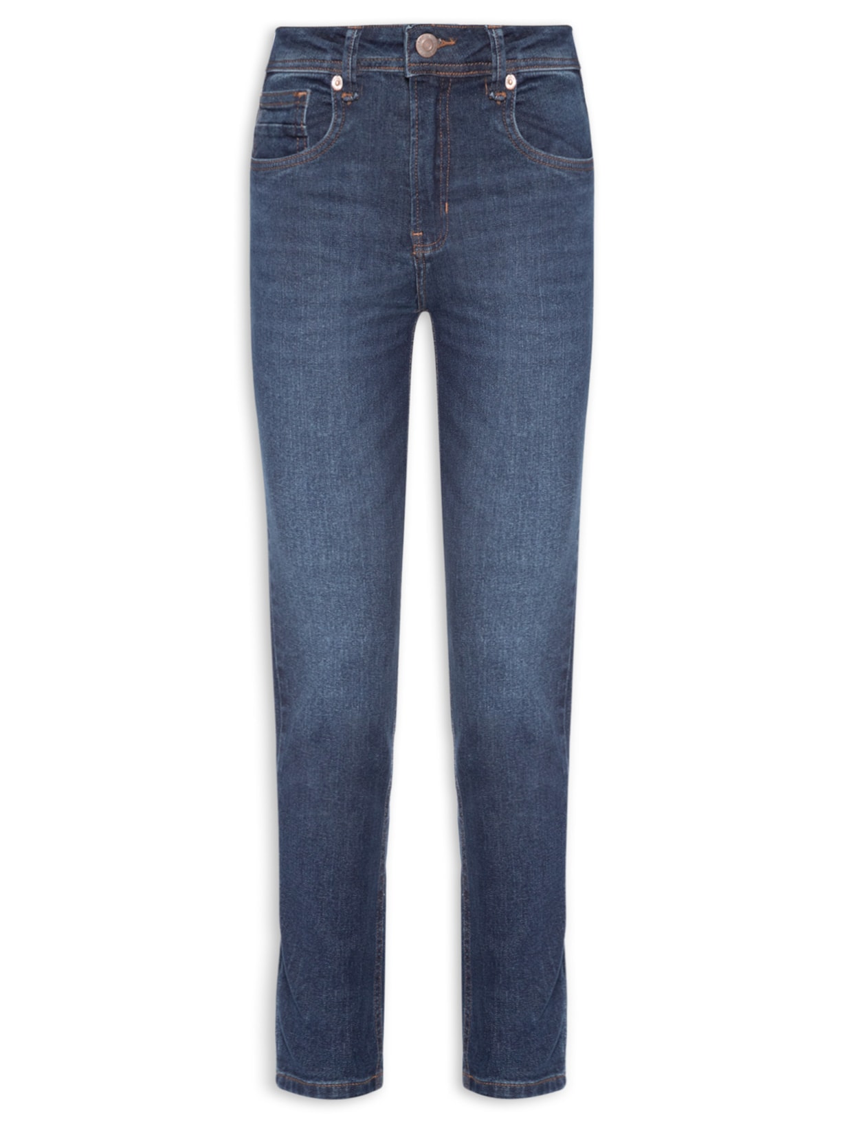 Calça Feminina Jeans Skinny Basic Azul Animale Jeans