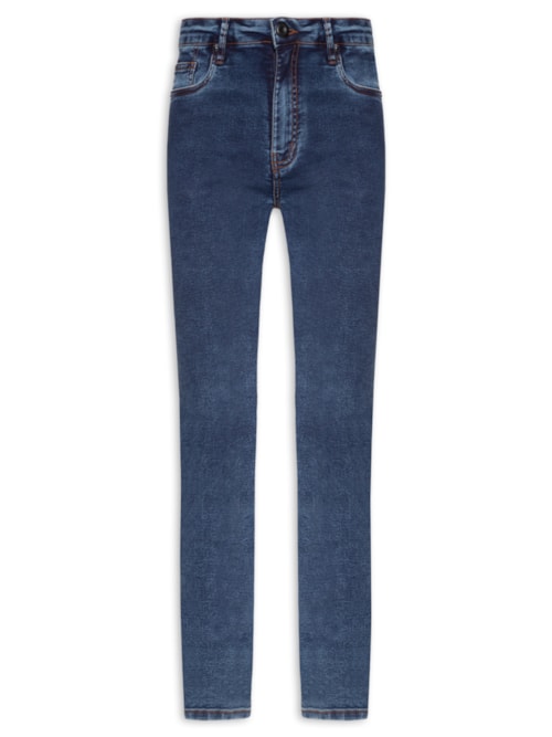 Calça Feminina Jeans Skinny Basic - Azul