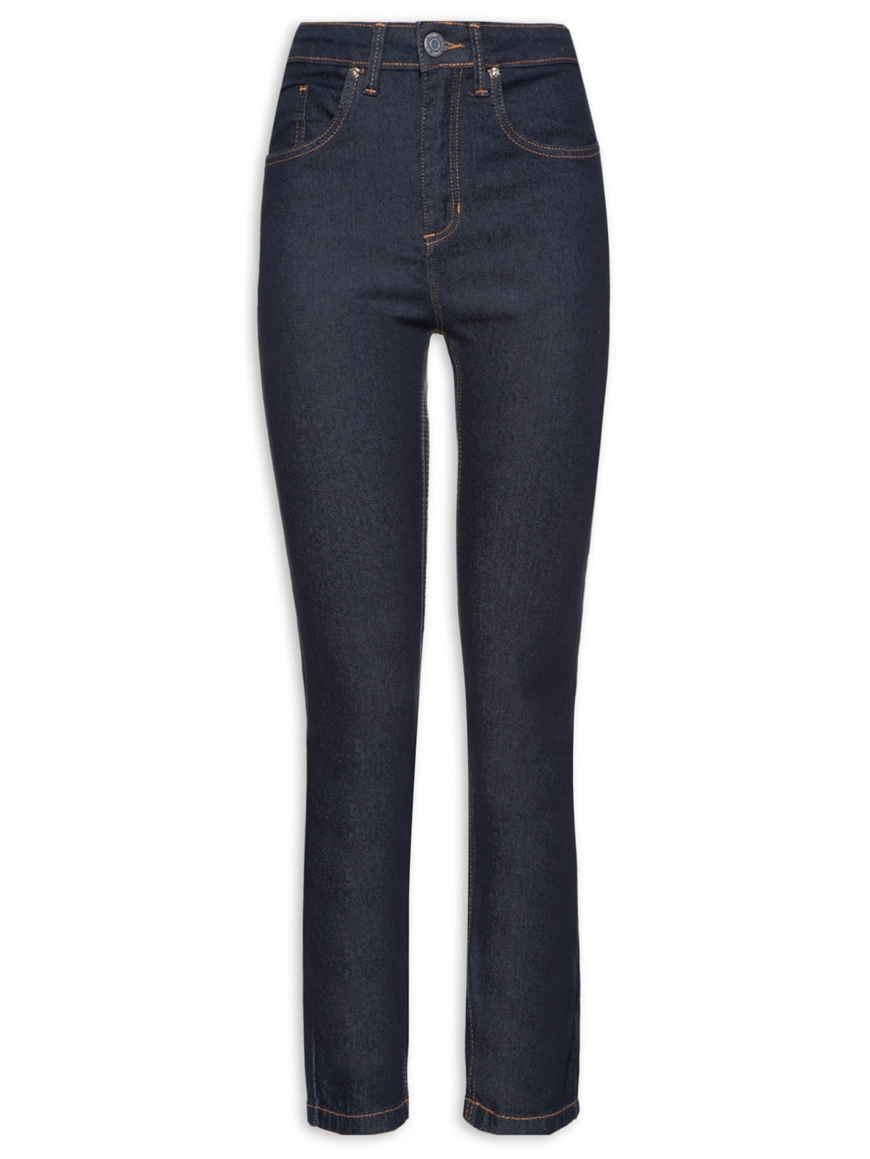 Calça Feminina Jeans Skinny Basic High - Azul