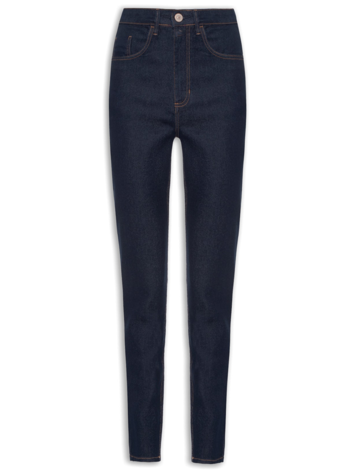 Calça Feminina Jeans Skinny Basic High - Azul