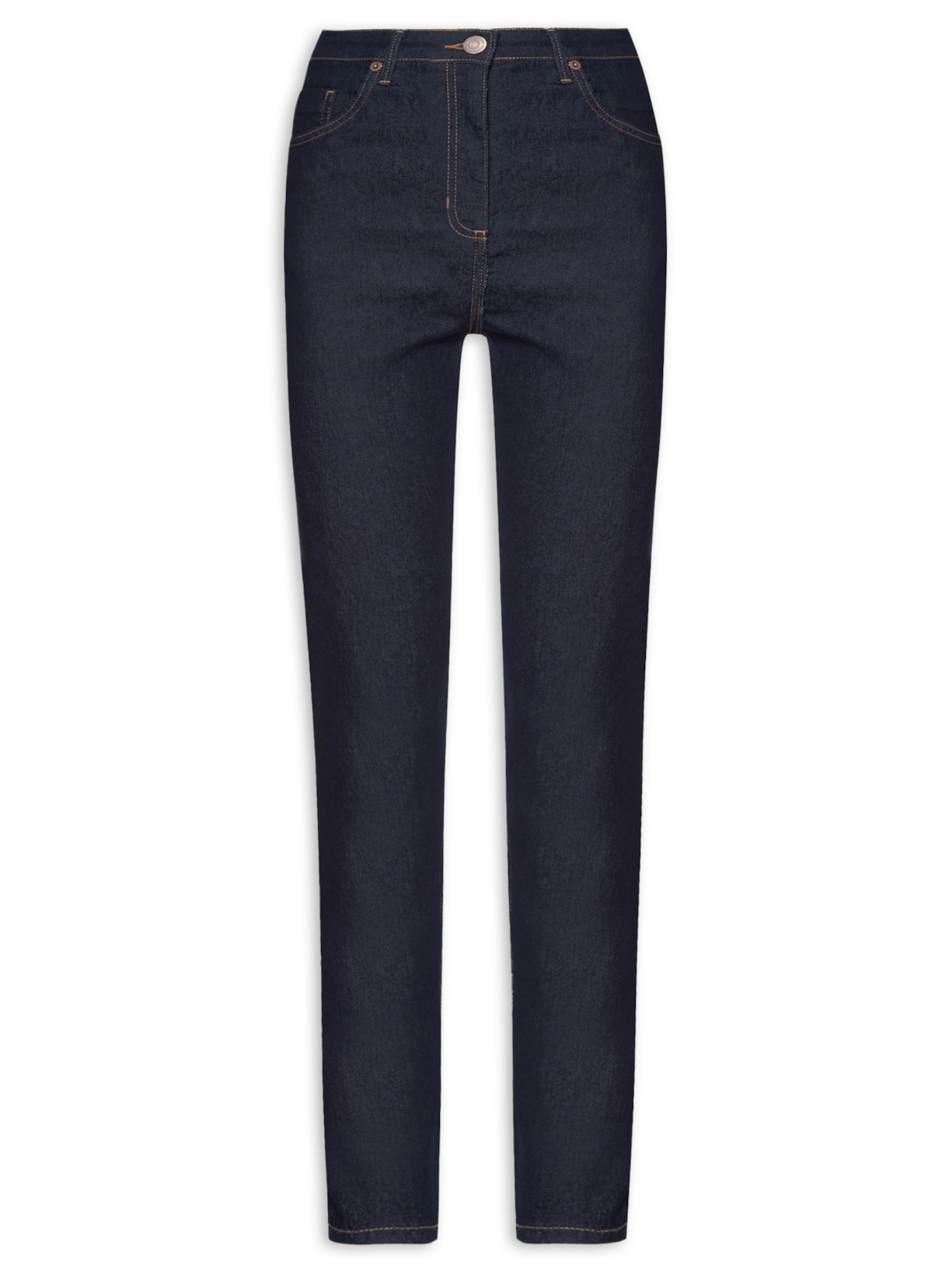 Calça Feminina Jeans Skinny Basic High - Azul