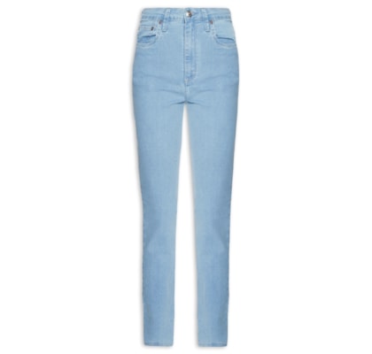 Calça Feminina Jeans Skinny Basic High Light - Azul