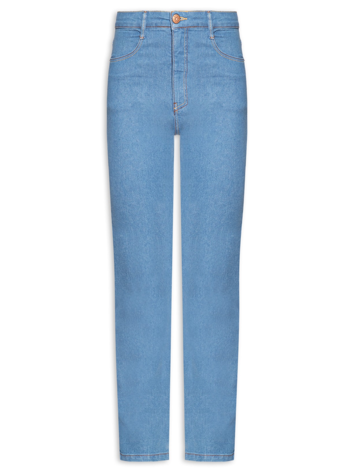 Calça Feminina Jeans Skinny Confort - Azul