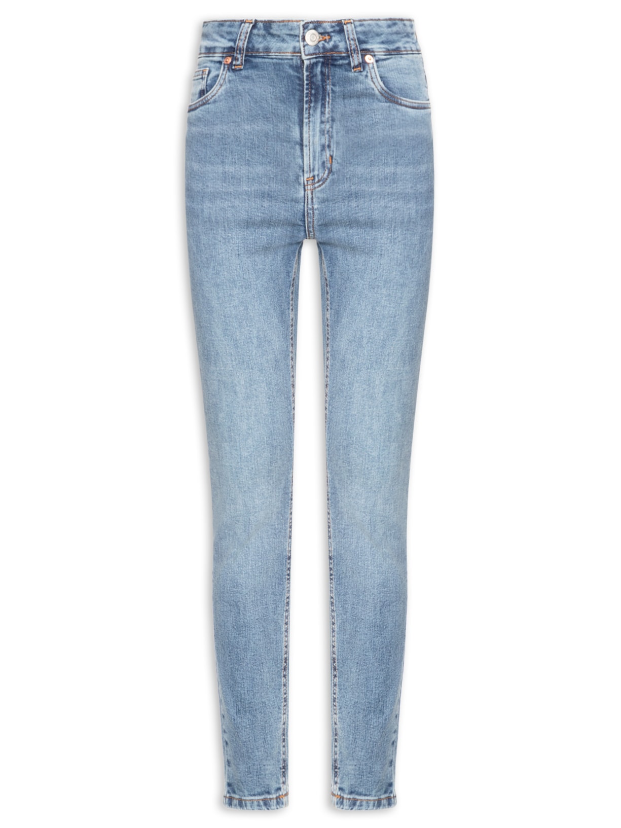 Calça Feminina Jeans Skinny Londres New Basic Azul Animale Jeans