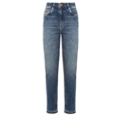 Calça Feminina Jeans Skinny Midi - Azul