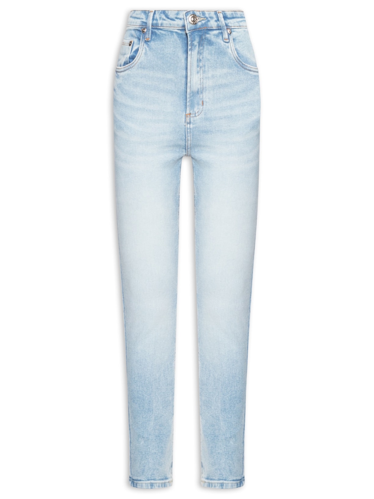 Calça Feminina Jeans Skinny Midi Azul Animale Jeans