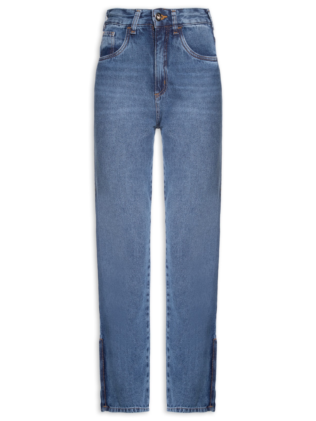 Calça Feminina Jeans Slim - Azul