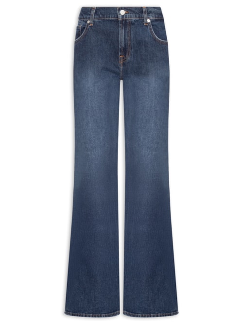 Calça Feminina Jeans Spencer Flare Radar - Azul