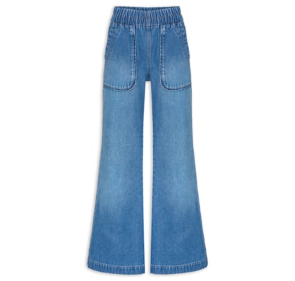 Calça Feminina Jeans Spot Flare I26 - Azul