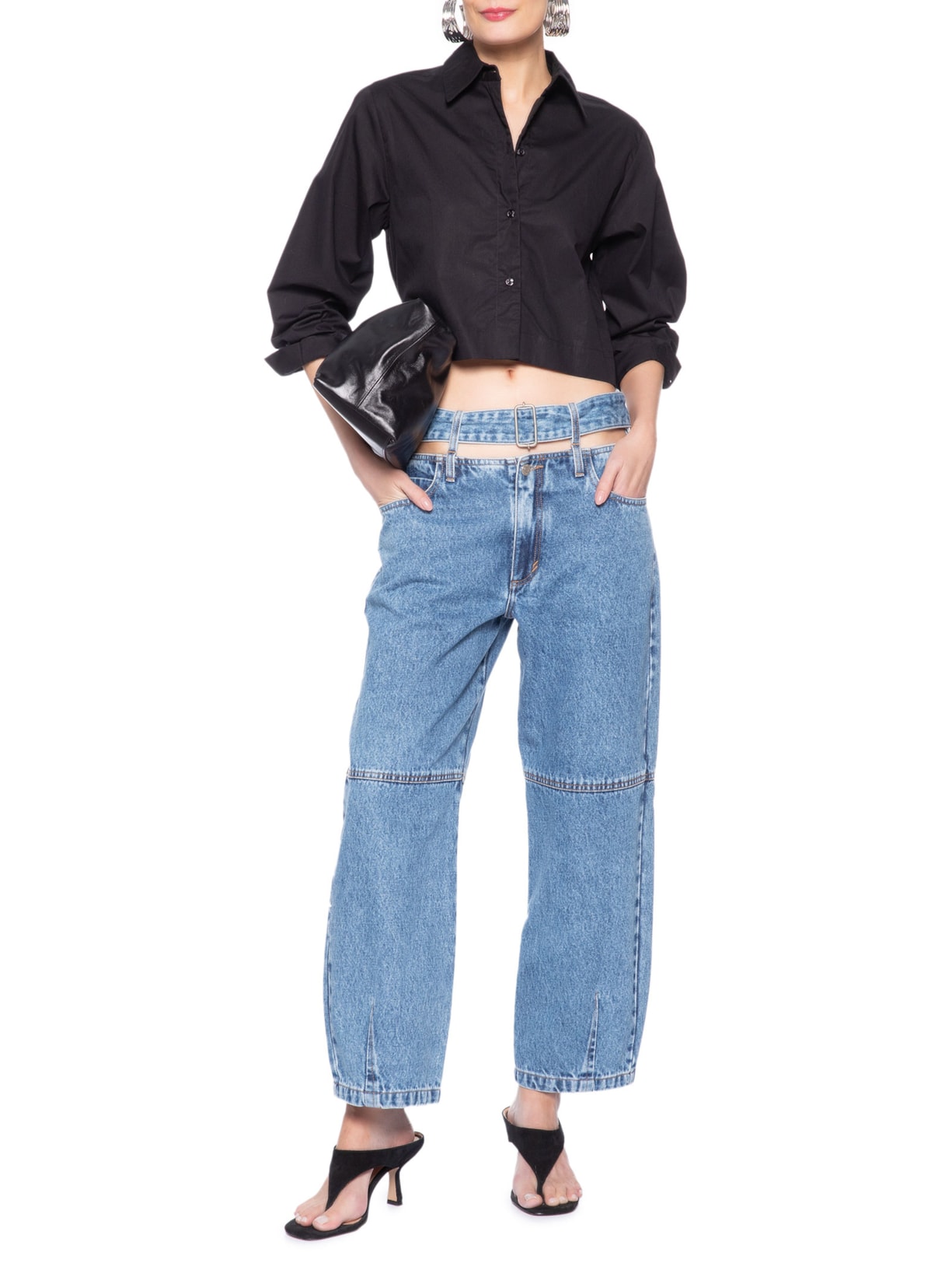 Calça Feminina Jeans Tessa Azul Nk