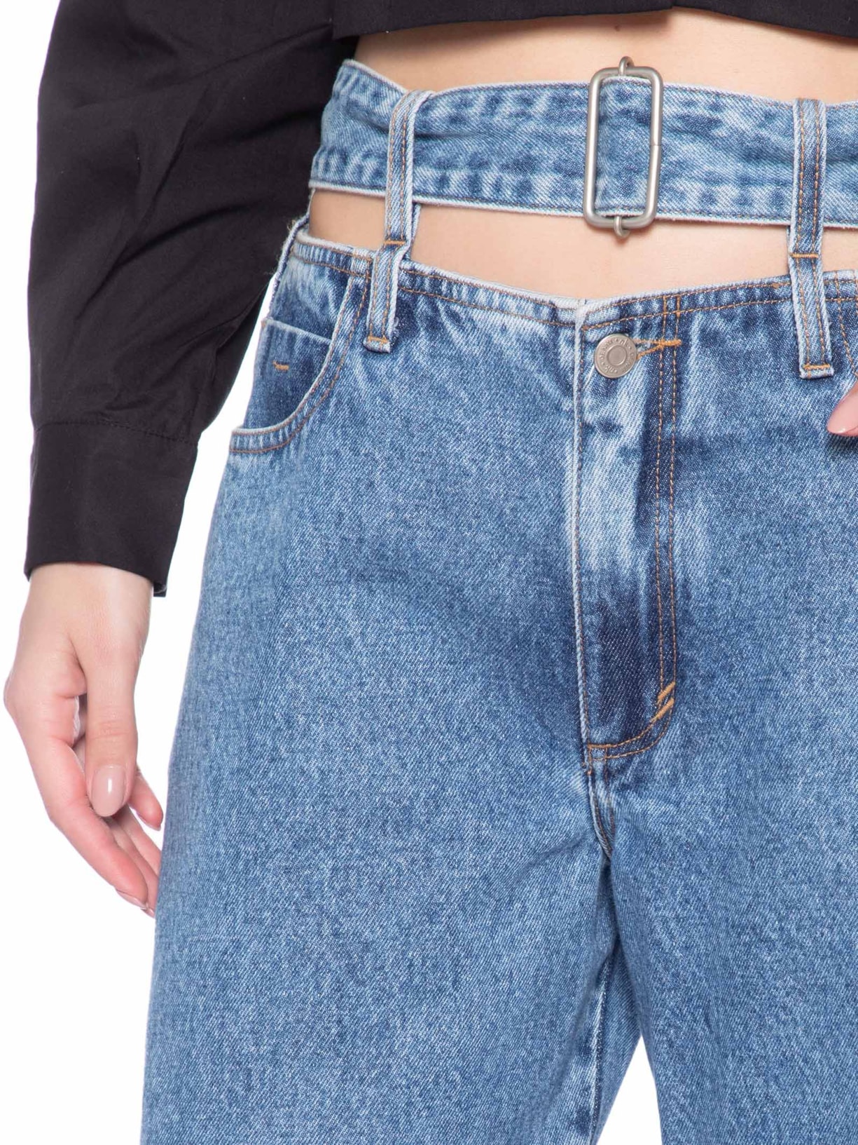 Calça Feminina Jeans Tessa Azul Nk