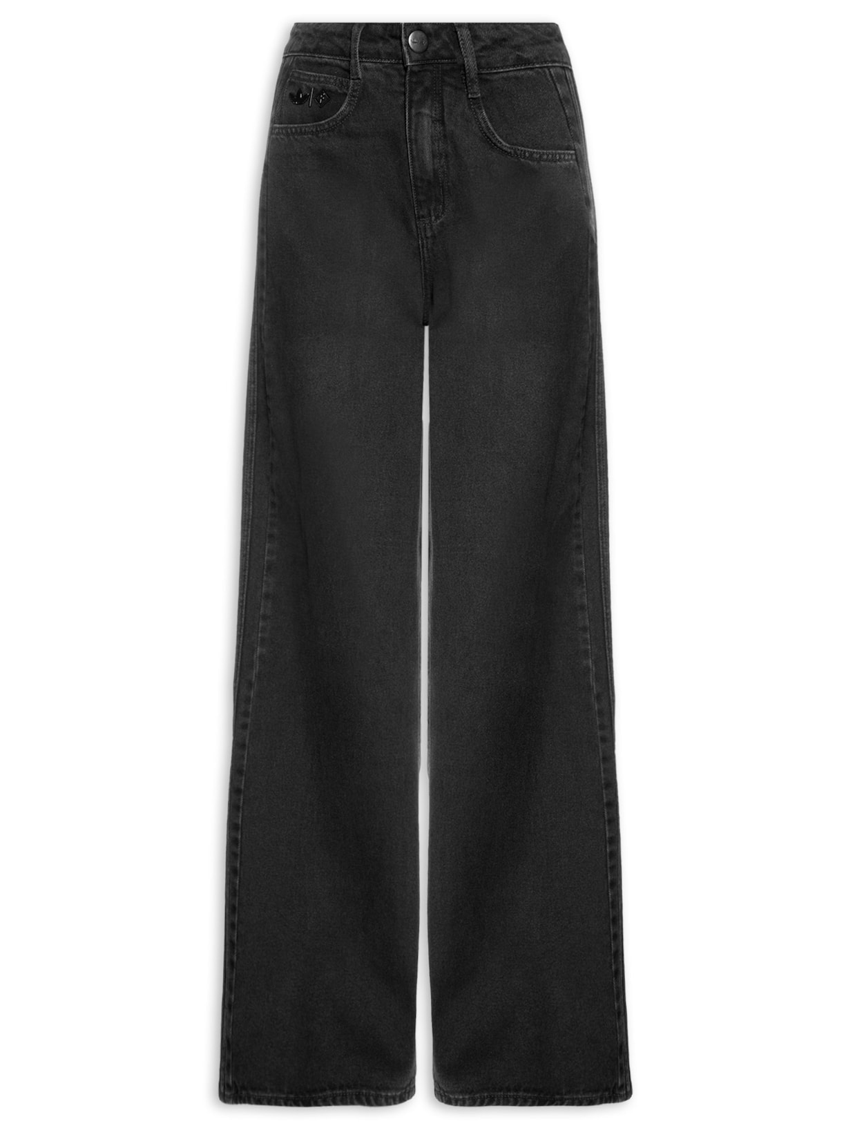 Calça Feminina Jeans Thais - Preto