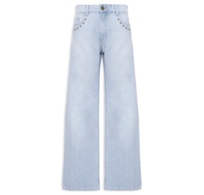 Calça Feminina Jeans Vintage - Azul